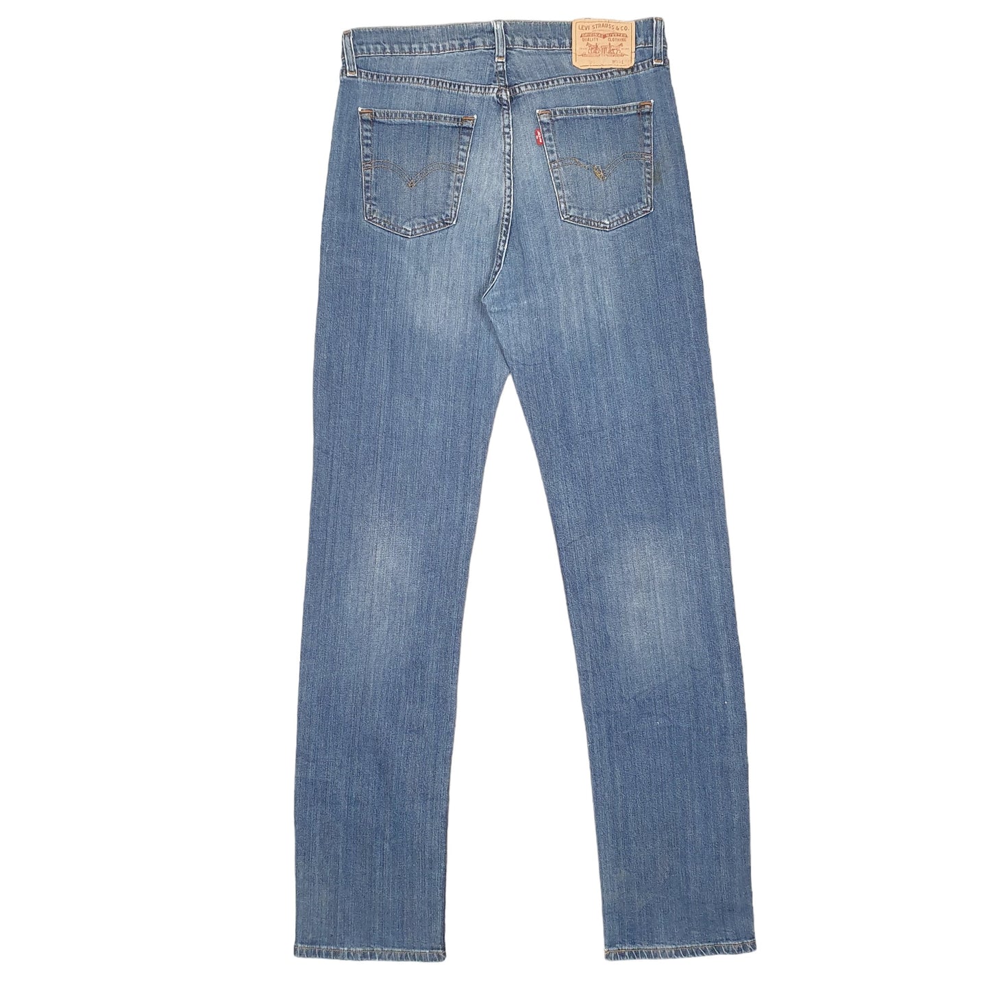 Mens Blue Levis Standard 751 JeansW33 L36