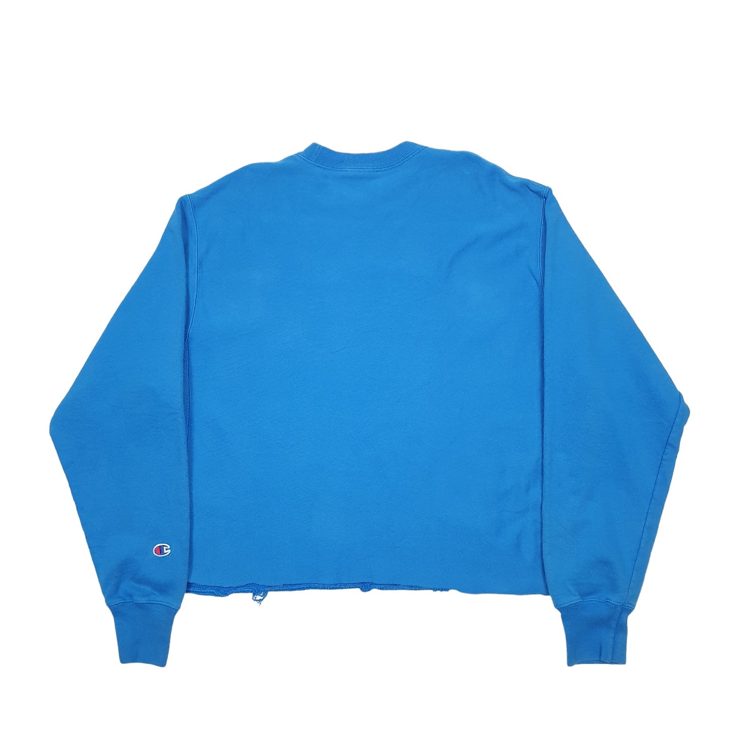 Womens Blue Champion  Crewneck Jumper