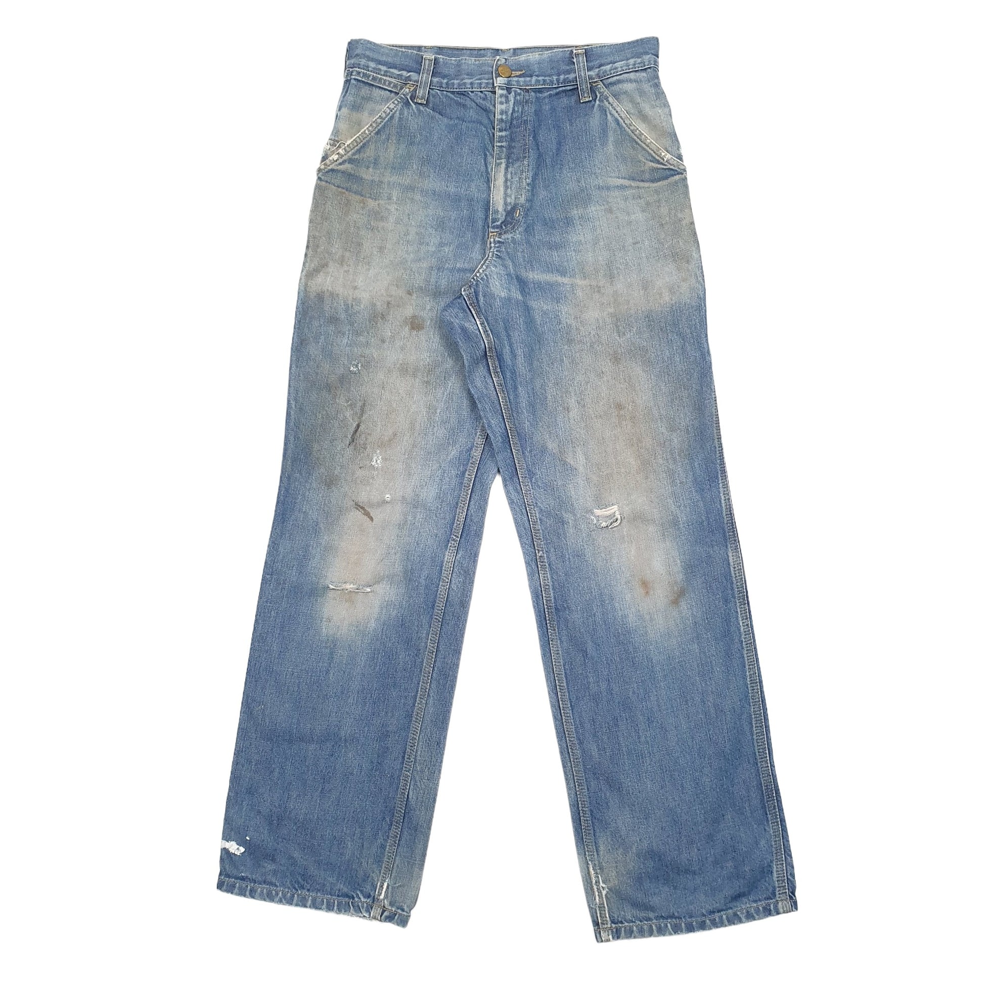 Mens Blue Carhartt  Carpenter Trousers