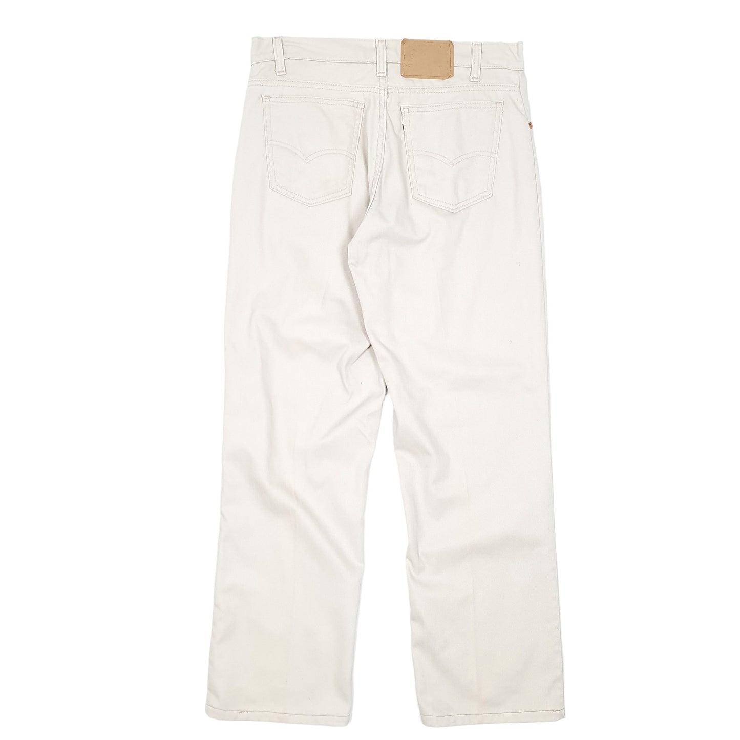 Mens Beige Levis Vintage Made In USA 90s Casual JeansW33 L30