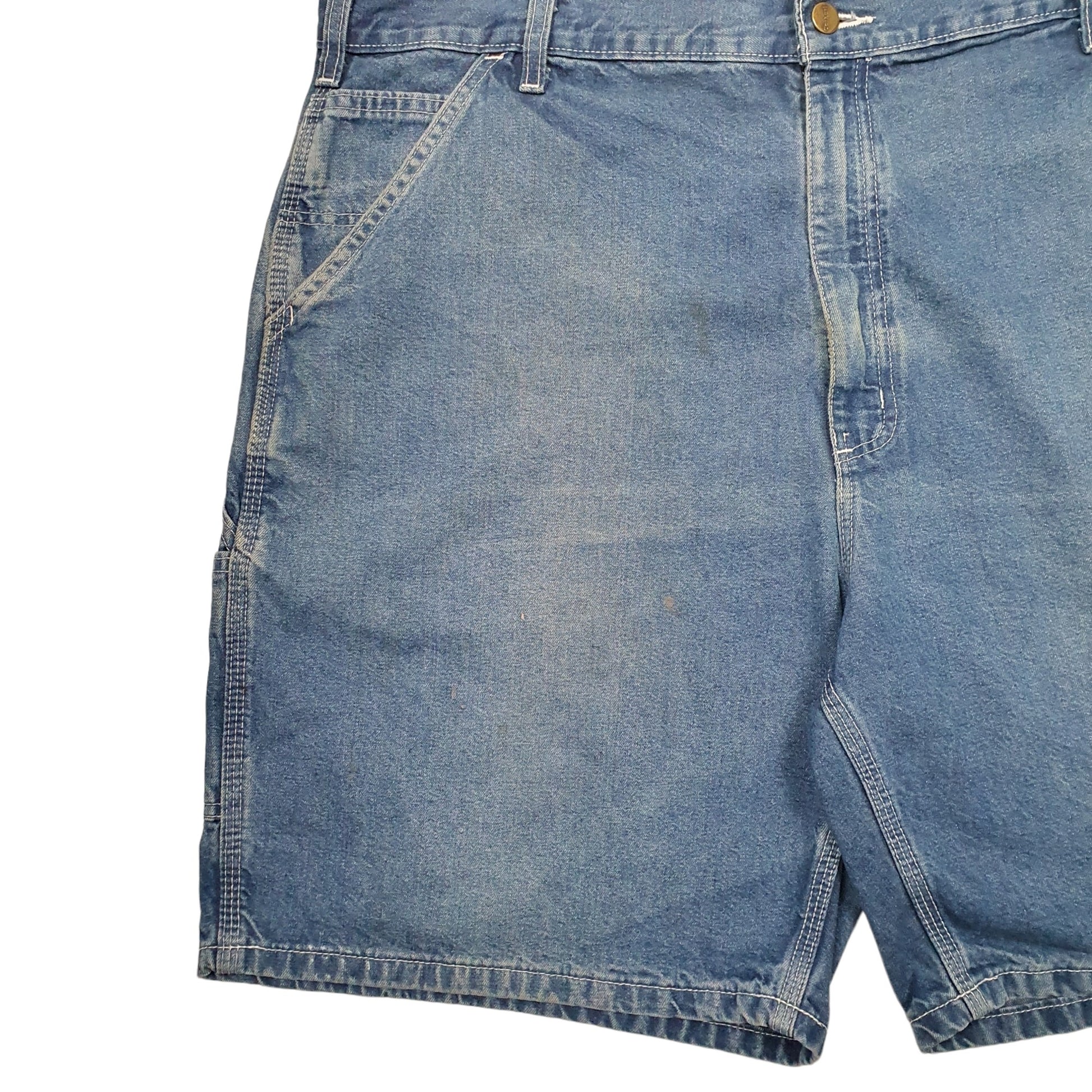 Mens Blue Carhartt  Carpenter Shorts
