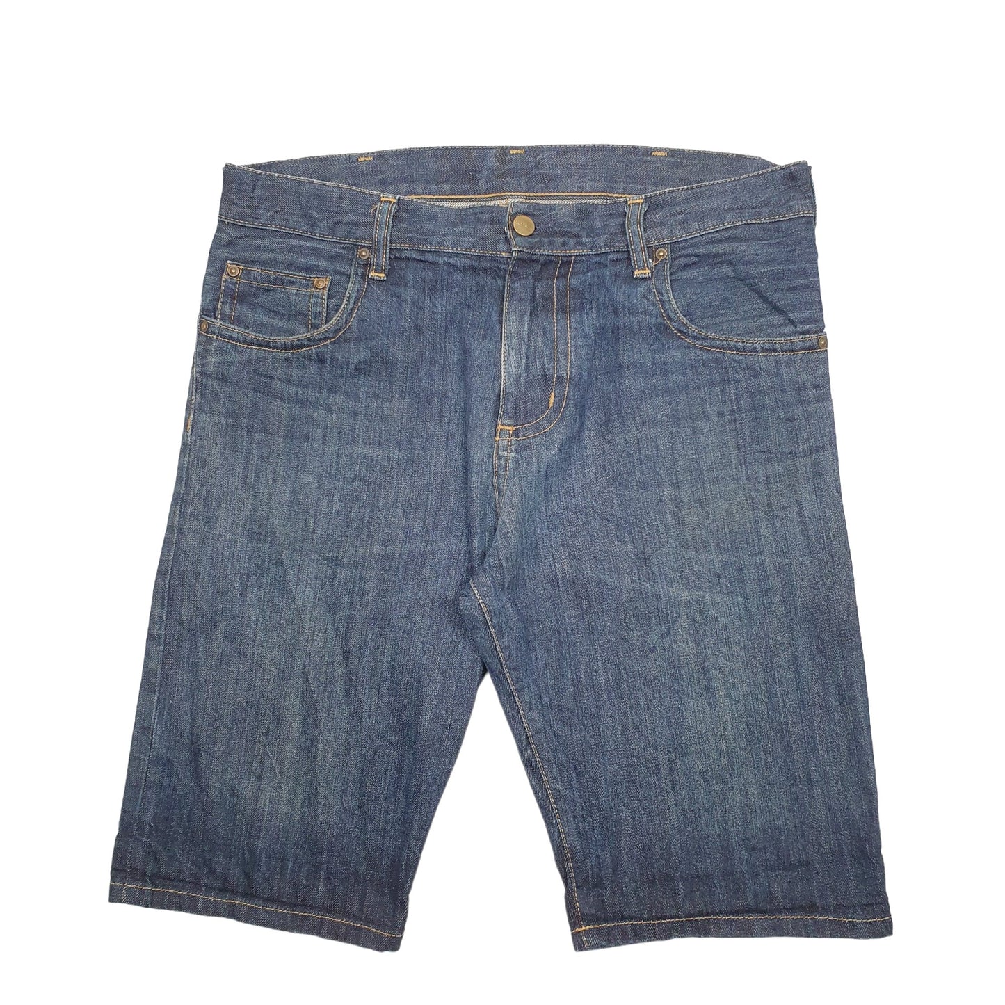 Mens Blue Carhartt  Denim Shorts