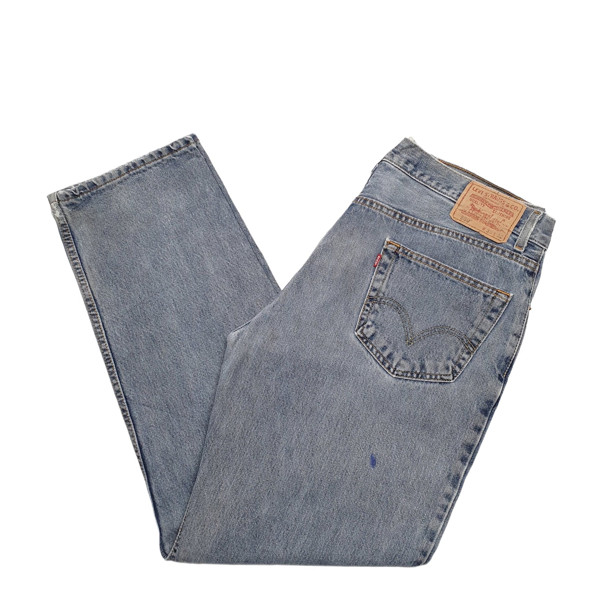 Mens Blue Levis  550 JeansW37 L32