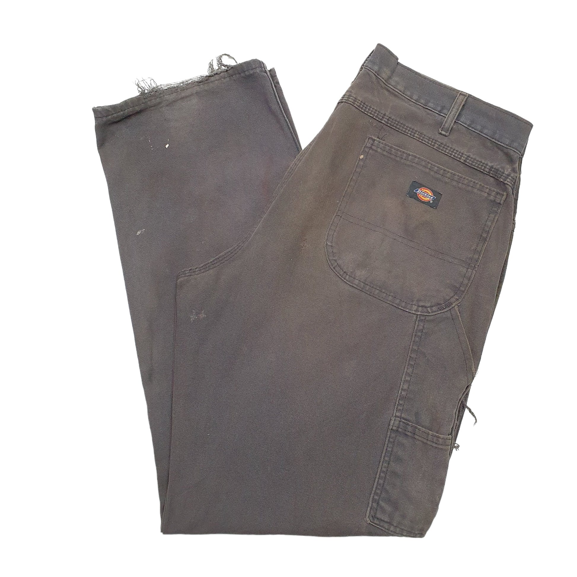 Mens Brown Dickies  Carpenter Trousers