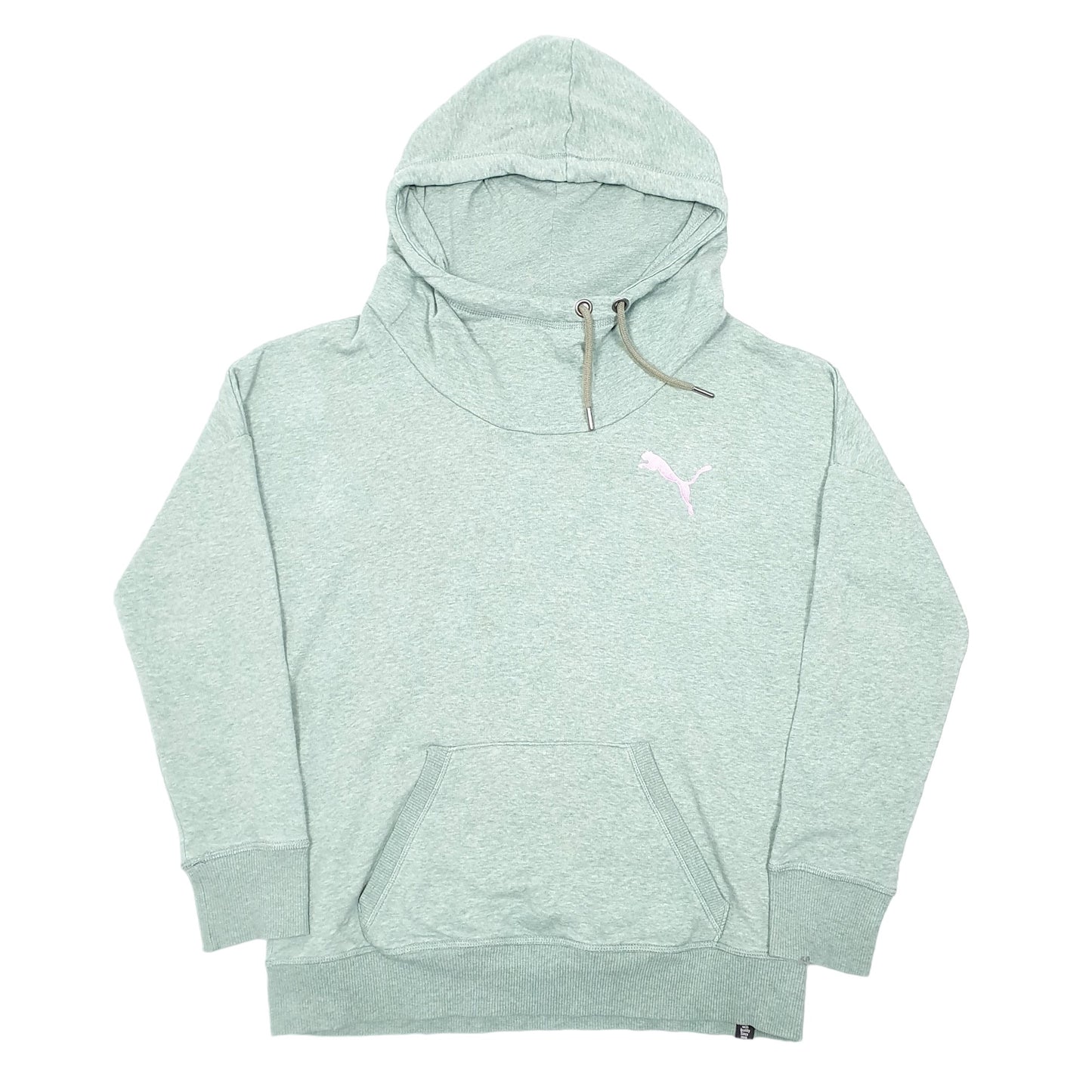 Womens Green Puma  Hoodie Jumper