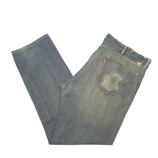 Mens Blue Levis 505 JeansW44 L32