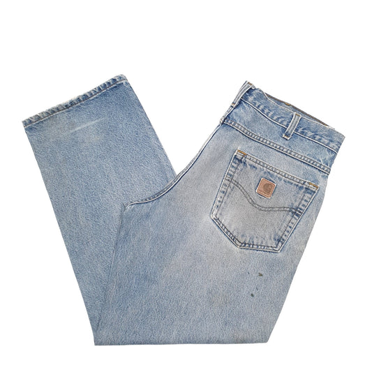 Mens Blue Carhartt B167 Casual JeansW34 L30