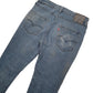 Mens Blue Levis Commuter Cycling 511 JeansW34 L32