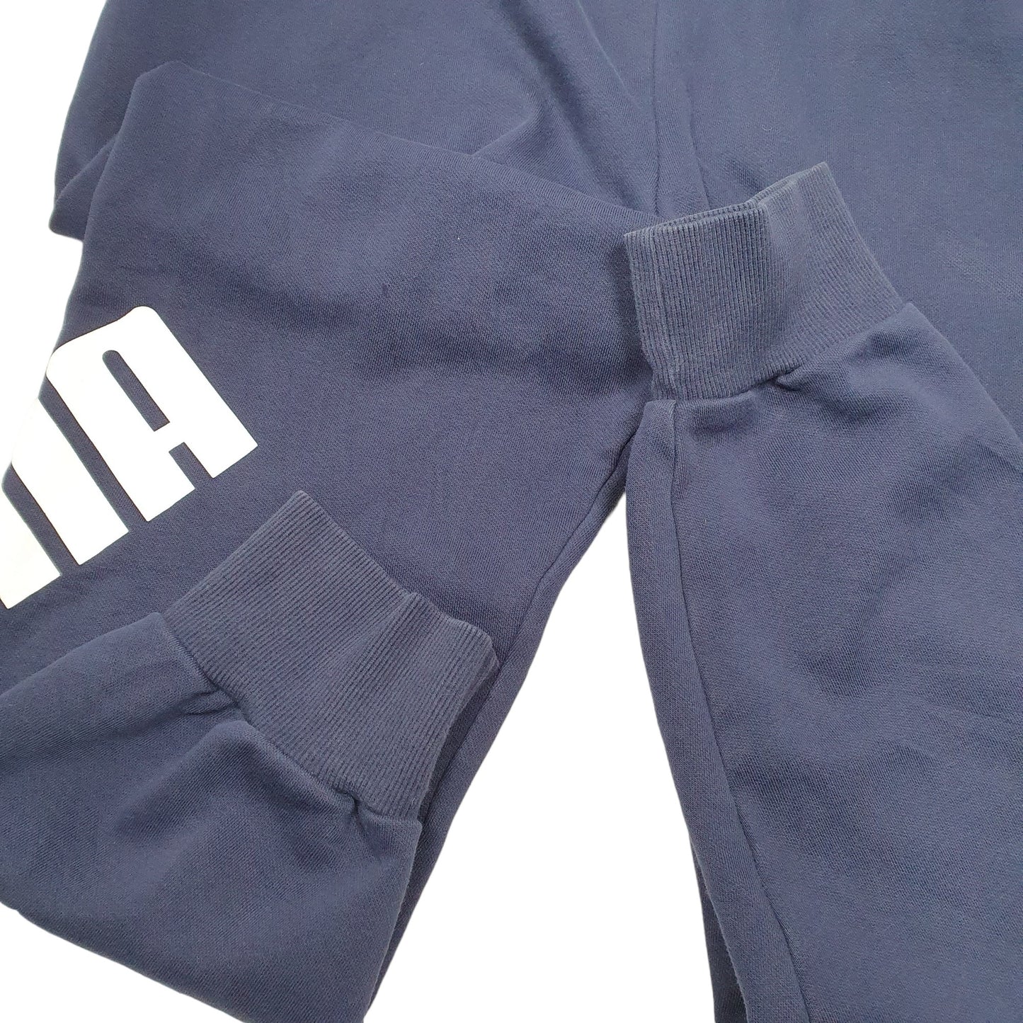 Mens Navy Puma  Jogger Trousers