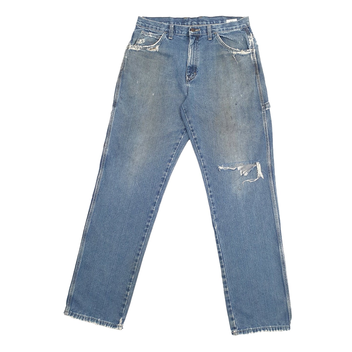 Mens Blue Dickies  Carpenter Trousers