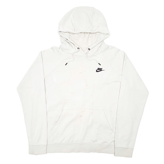 Mens Cream Nike  Hoodie Jumper