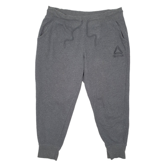 Mens Grey Reebok Sweats Jogger Trousers