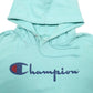 Mens Green Champion  Hoodie Jumper