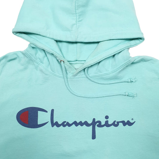 Mens Green Champion  Hoodie Jumper