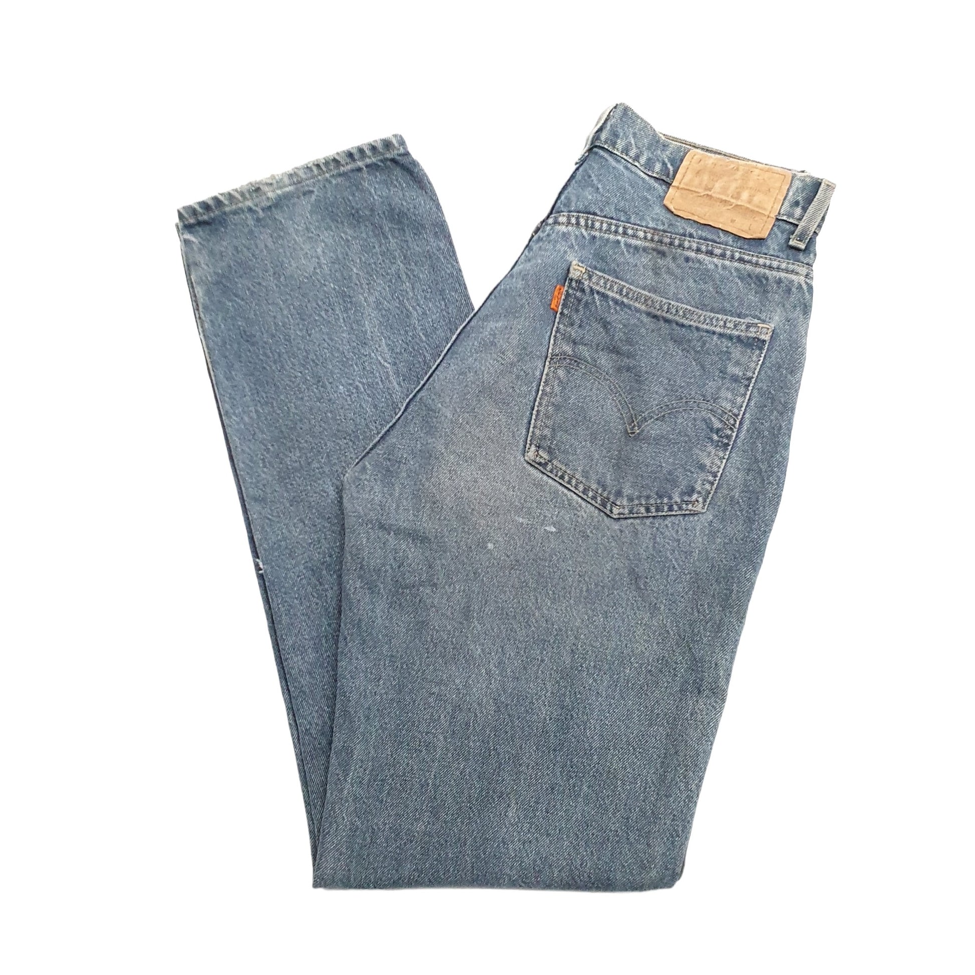 Mens Blue Levis  Orange Tab JeansW29 L32