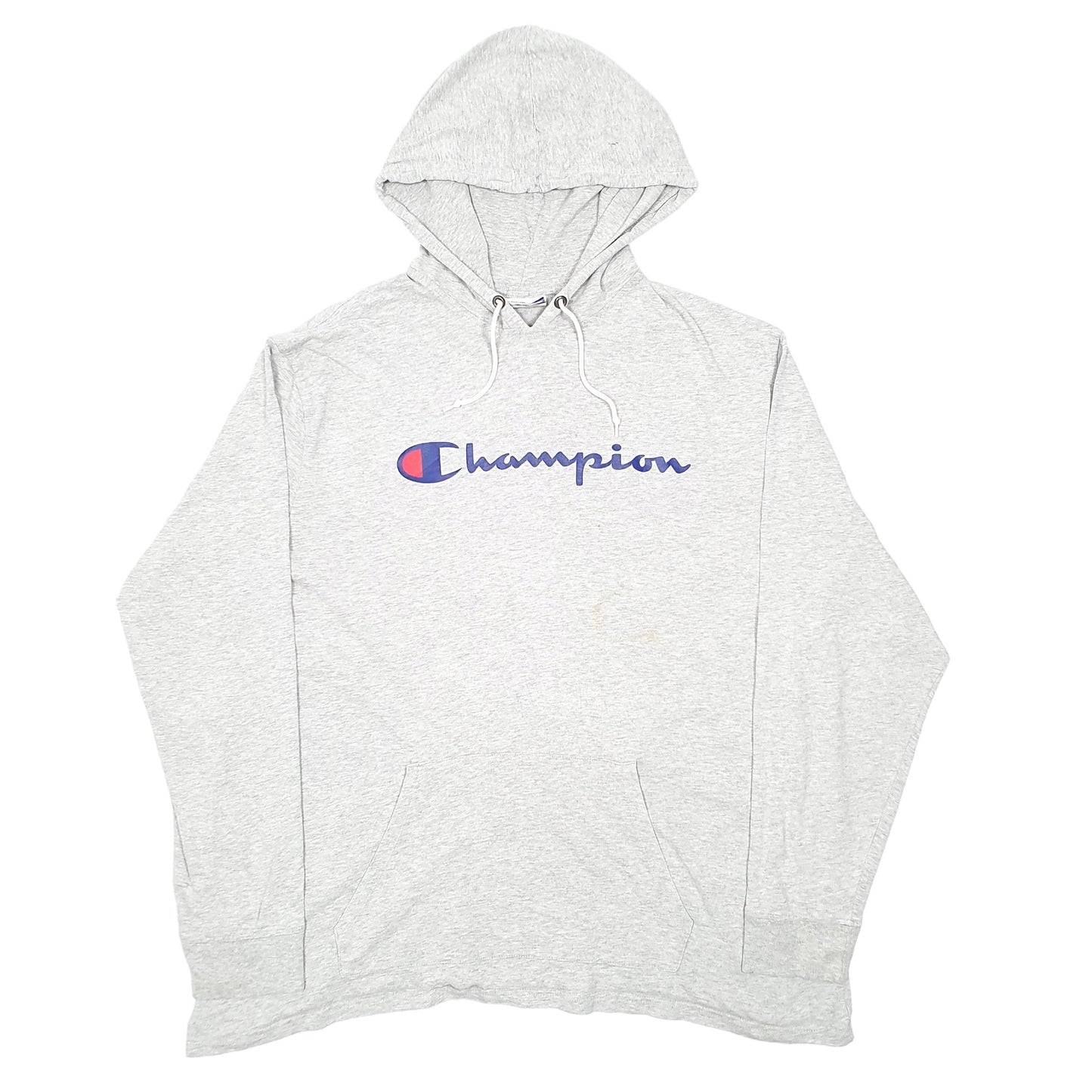 Mens Grey Champion Lightweight Hoodie Jumper