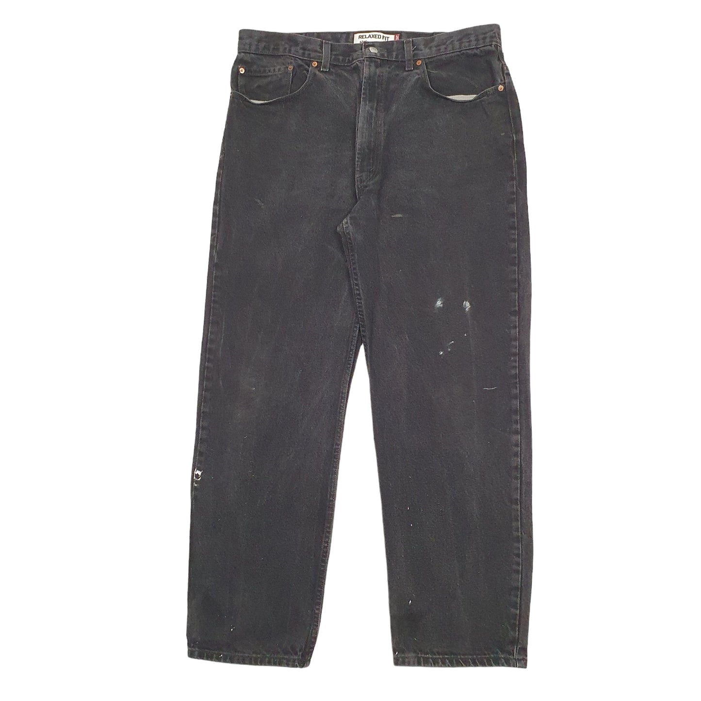 Mens Black Levis  550 JeansW38 L32