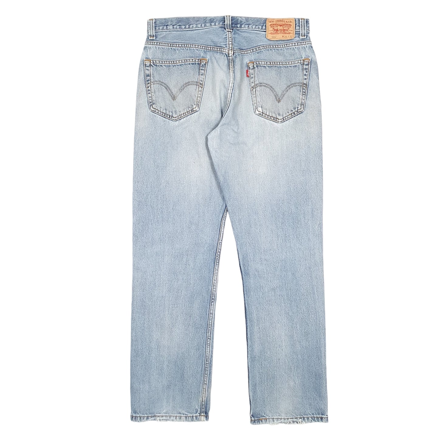 Mens Blue Levis  505 JeansW36 L32
