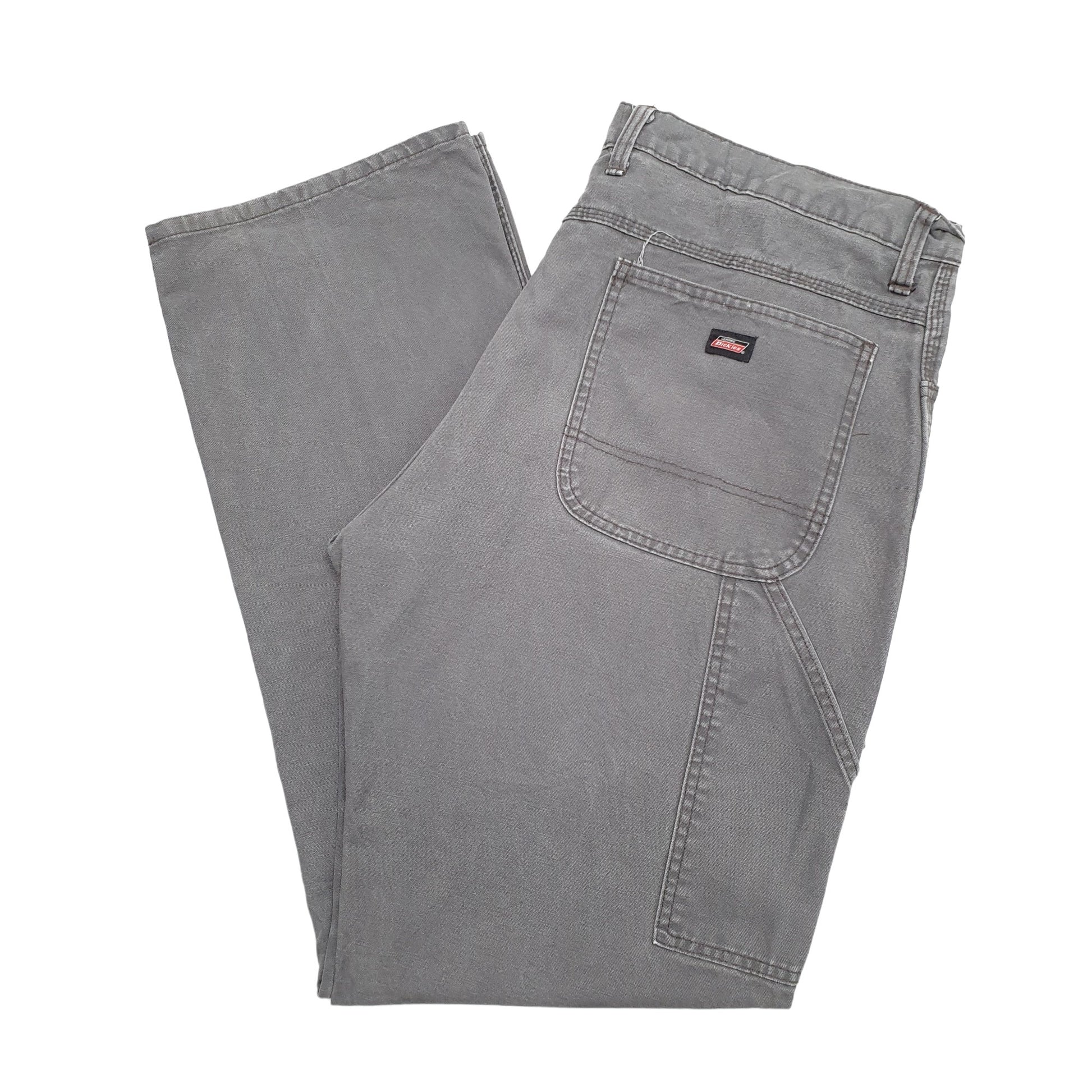 Mens Grey Dickies  Carpenter Trousers