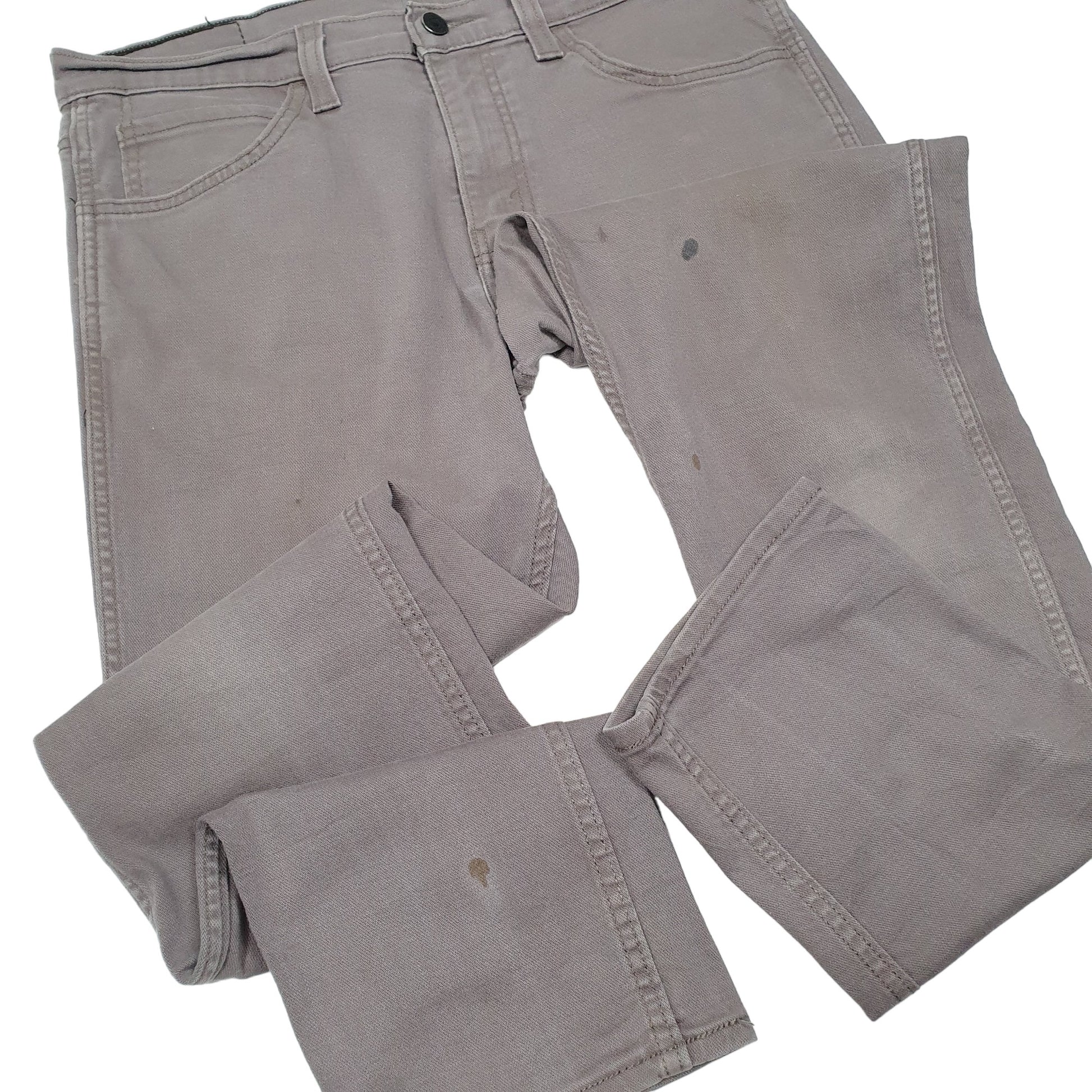 Mens Grey Levis Stretch 511 JeansW33 L30