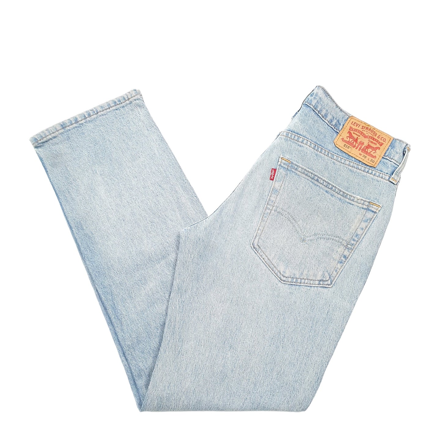 Mens Blue Levis Slim 516 JeansW30 L30