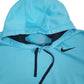 Mens Blue Nike Therma Fit Hoodie Jumper