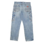 Mens Blue Dickies Double Knee Carpenter JeansW36 L32