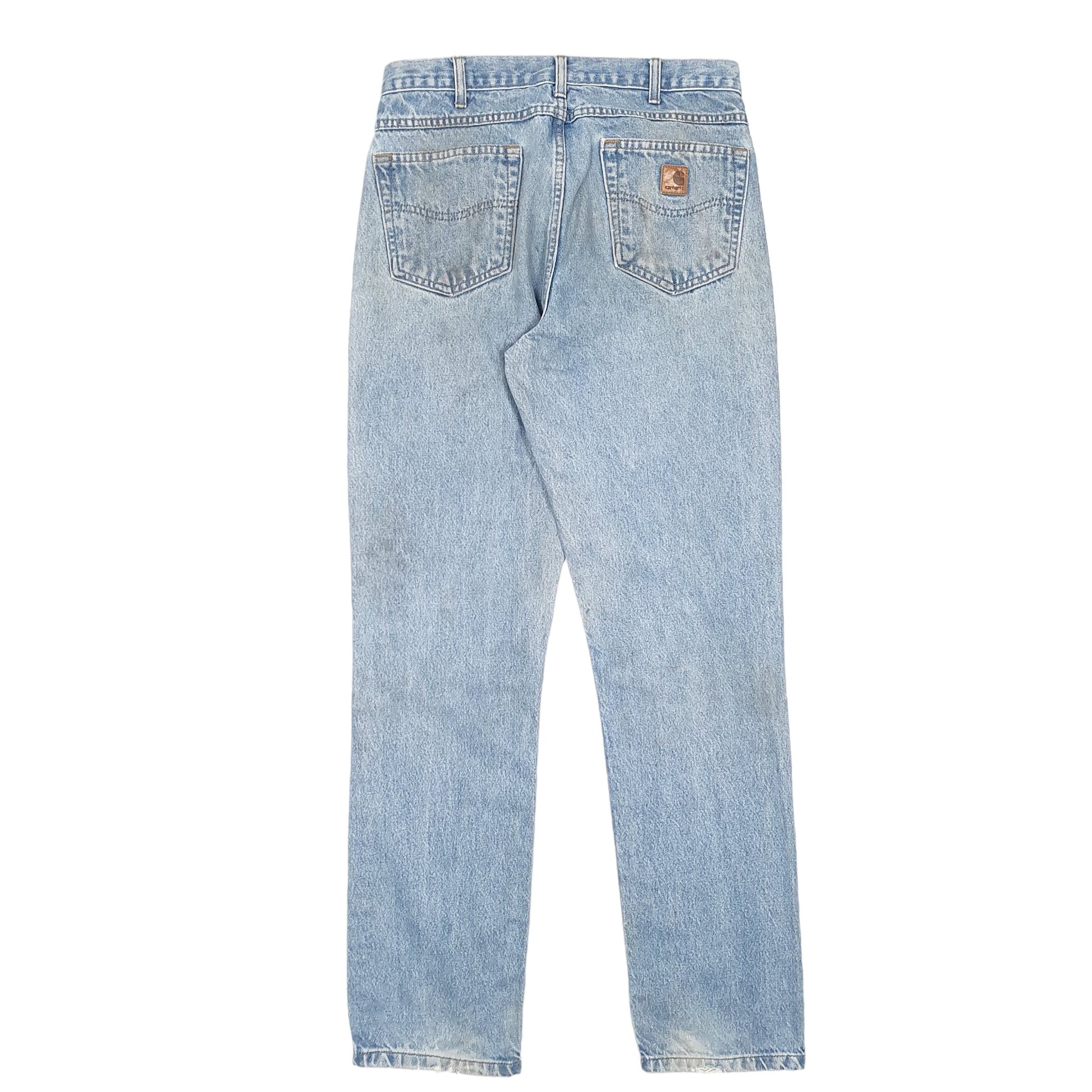Mens Blue Carhartt Traditional B18 JeansW34 L34