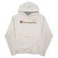 Mens Cream Champion  Hoodie Jumper