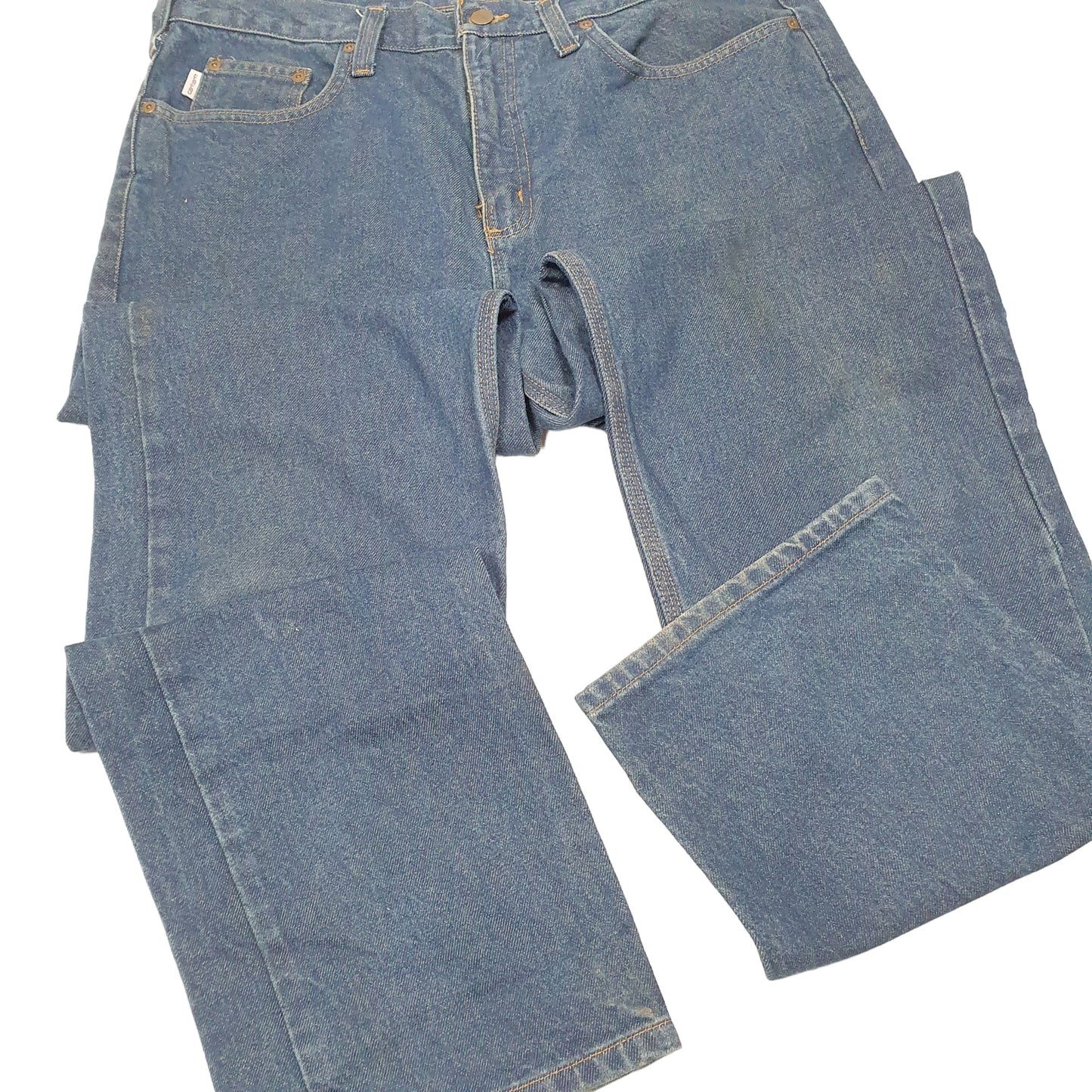 Mens Blue Carhartt  Casual JeansW38 L35