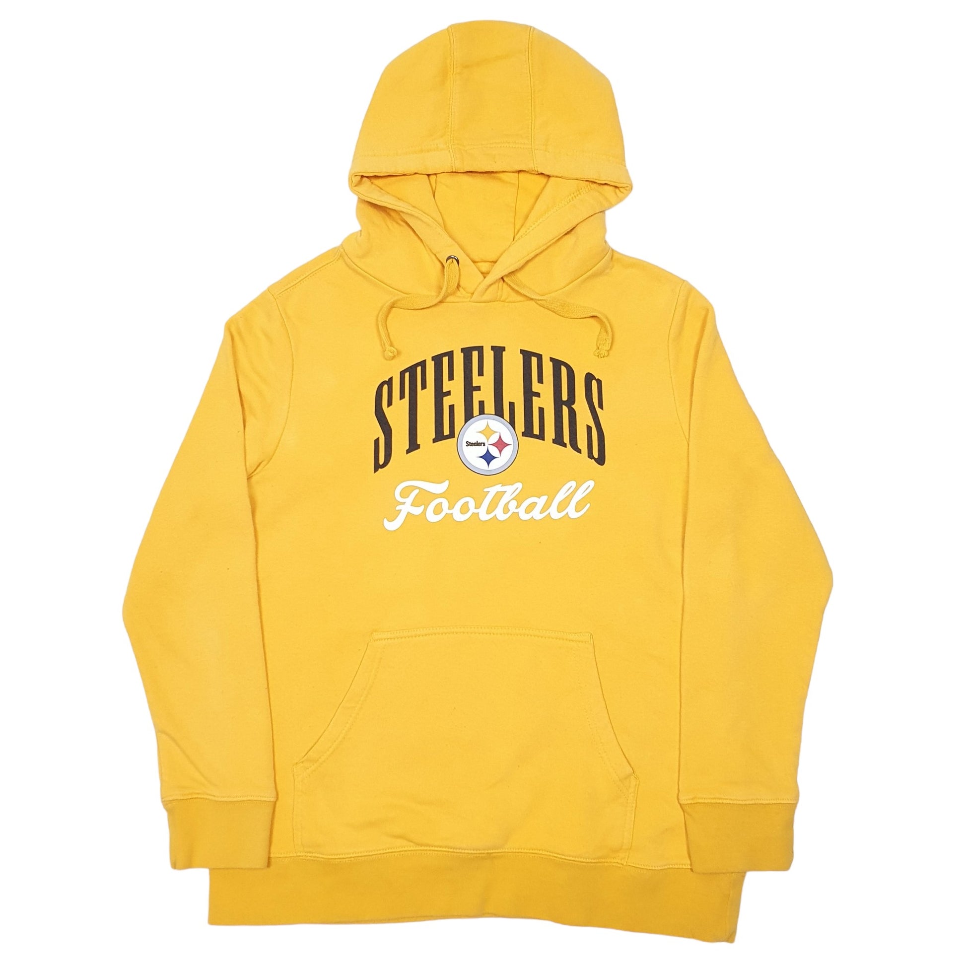Womens NFL Yellow Hoodie Pittsburgh Steelers American Football