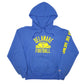 Mens Blue Champion Delaware Football Blue Hens Hoodie Jumper