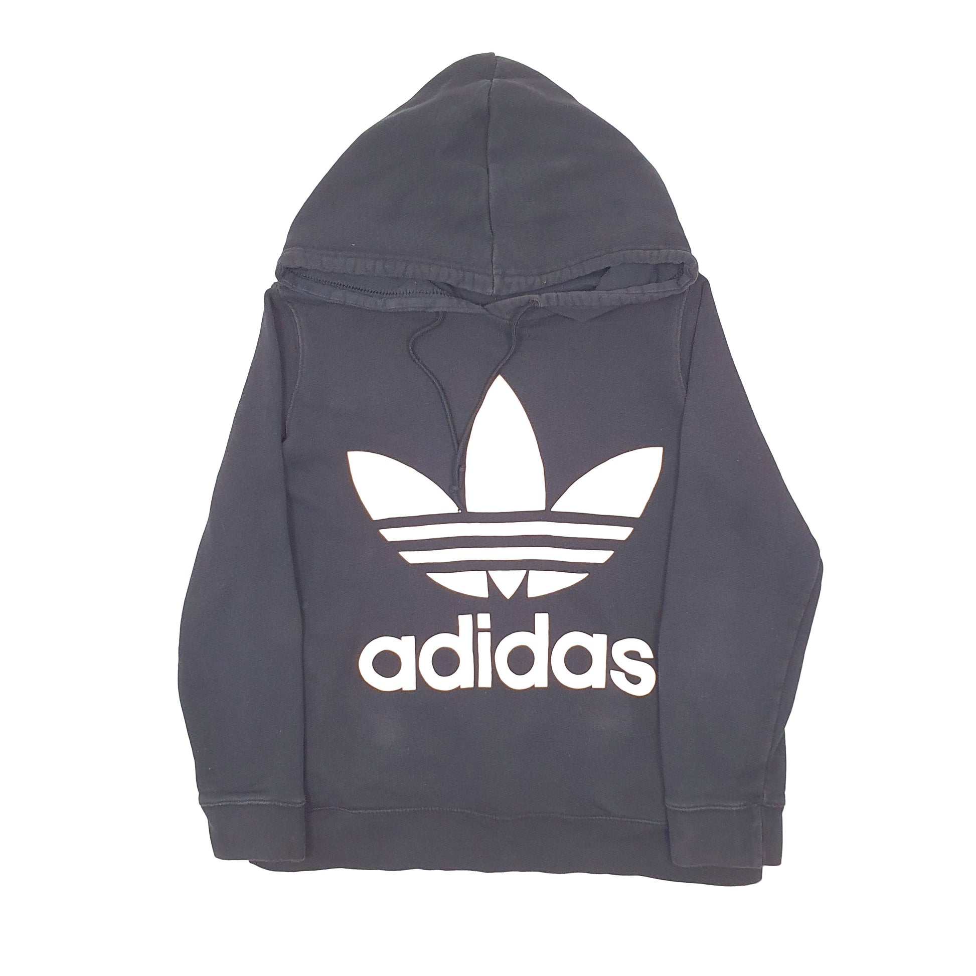 Womens Black Adidas  Hoodie Jumper