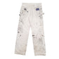 Mens White Dickies  Carpenter Trousers