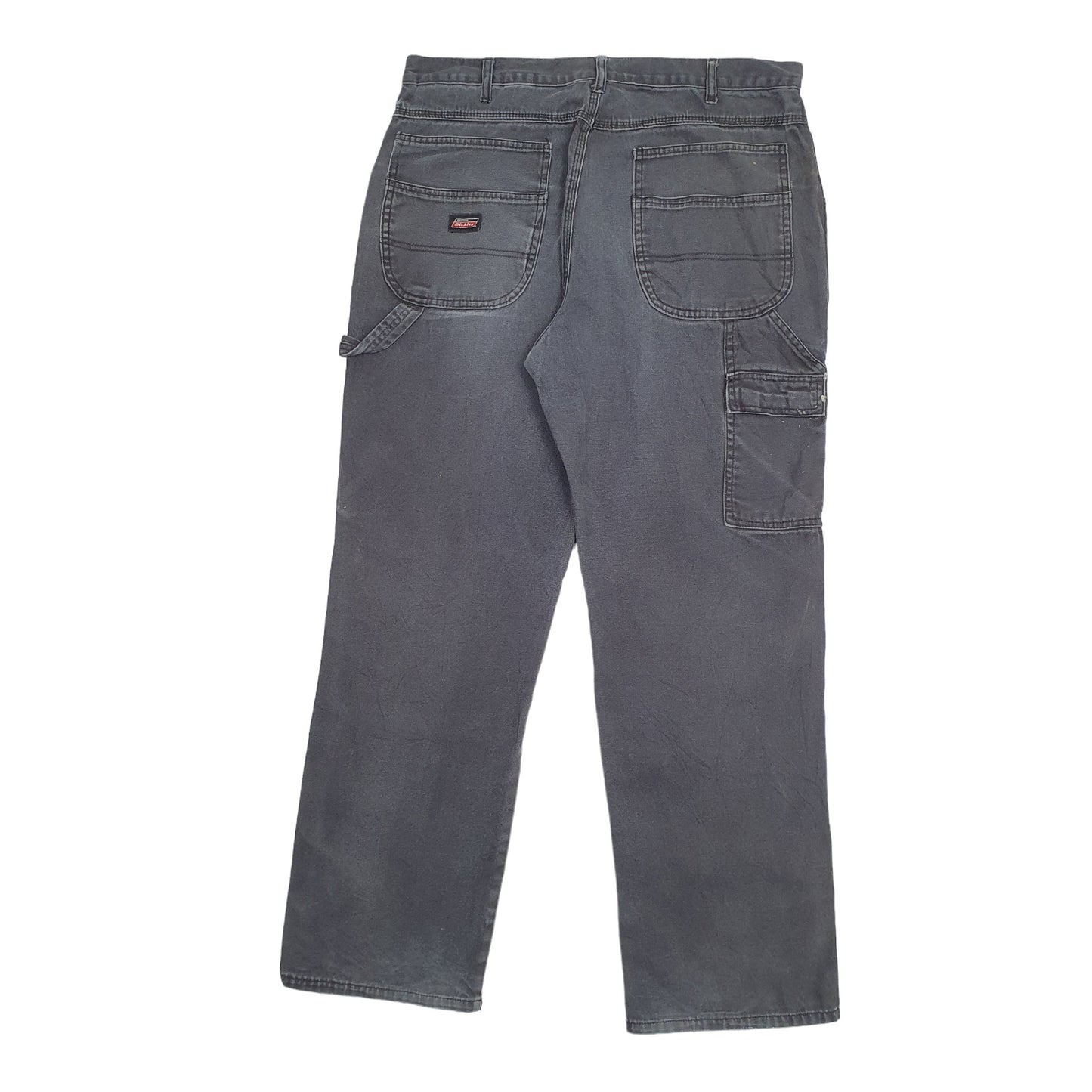 Mens Black Dickies  Carpenter Trousers