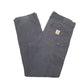 Mens Black Carhartt  Carpenter Trousers