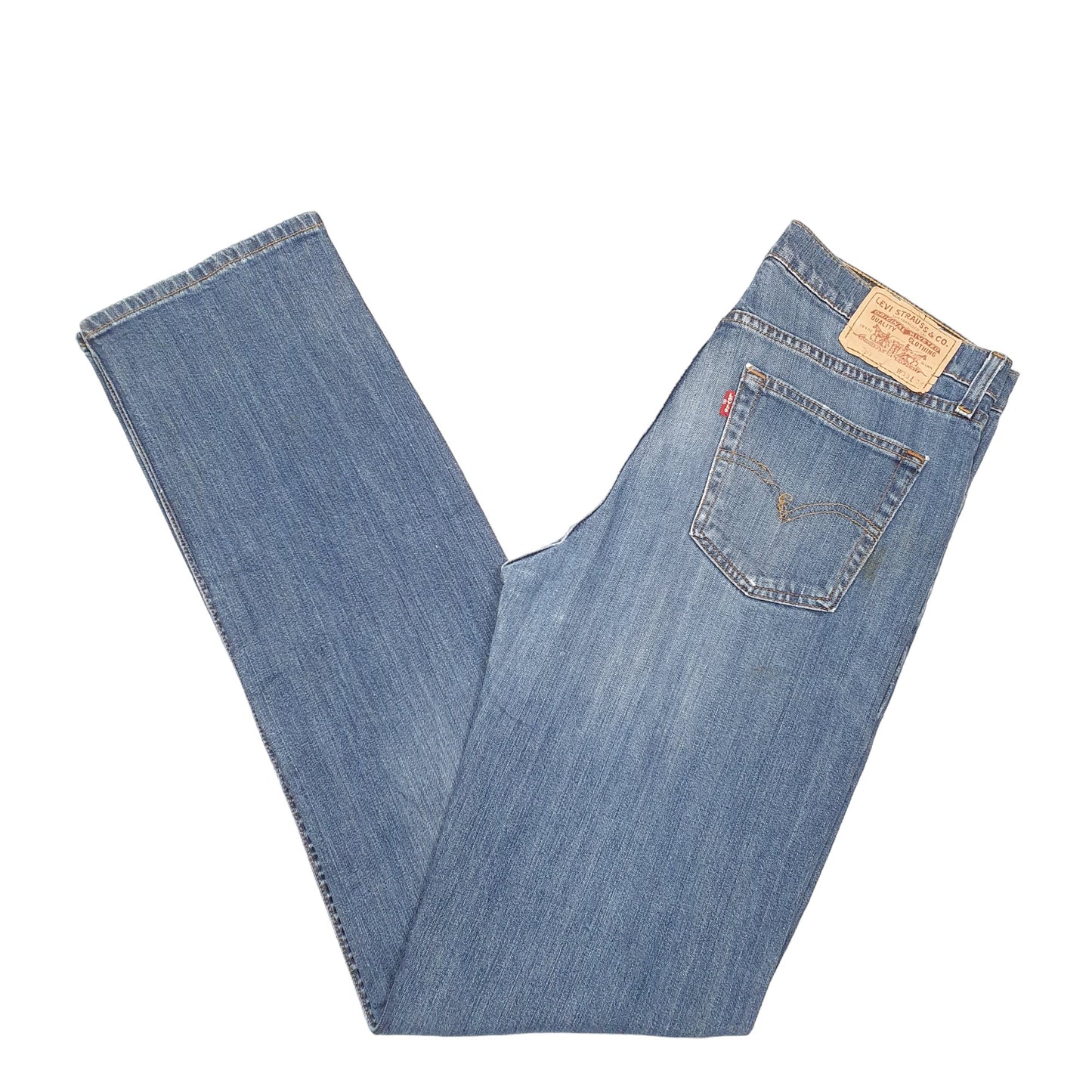 Mens Blue Levis Standard 751 JeansW33 L36