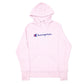 Womens Pink Champion  Hoodie Jumper