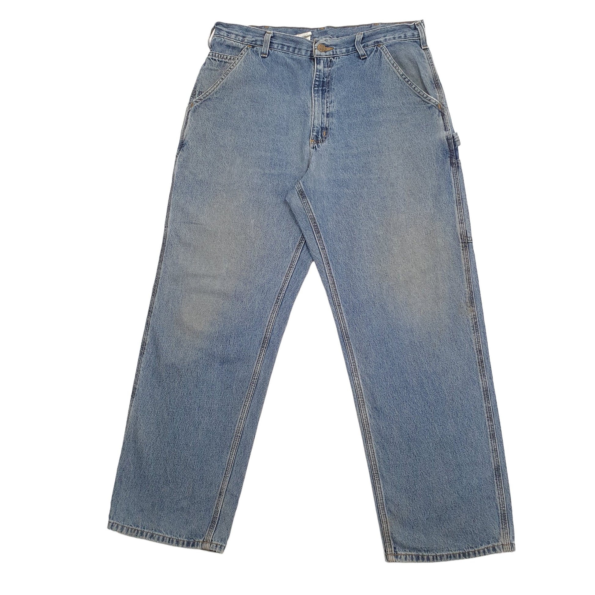 Mens Blue Carhartt B13 Carpenter Trousers