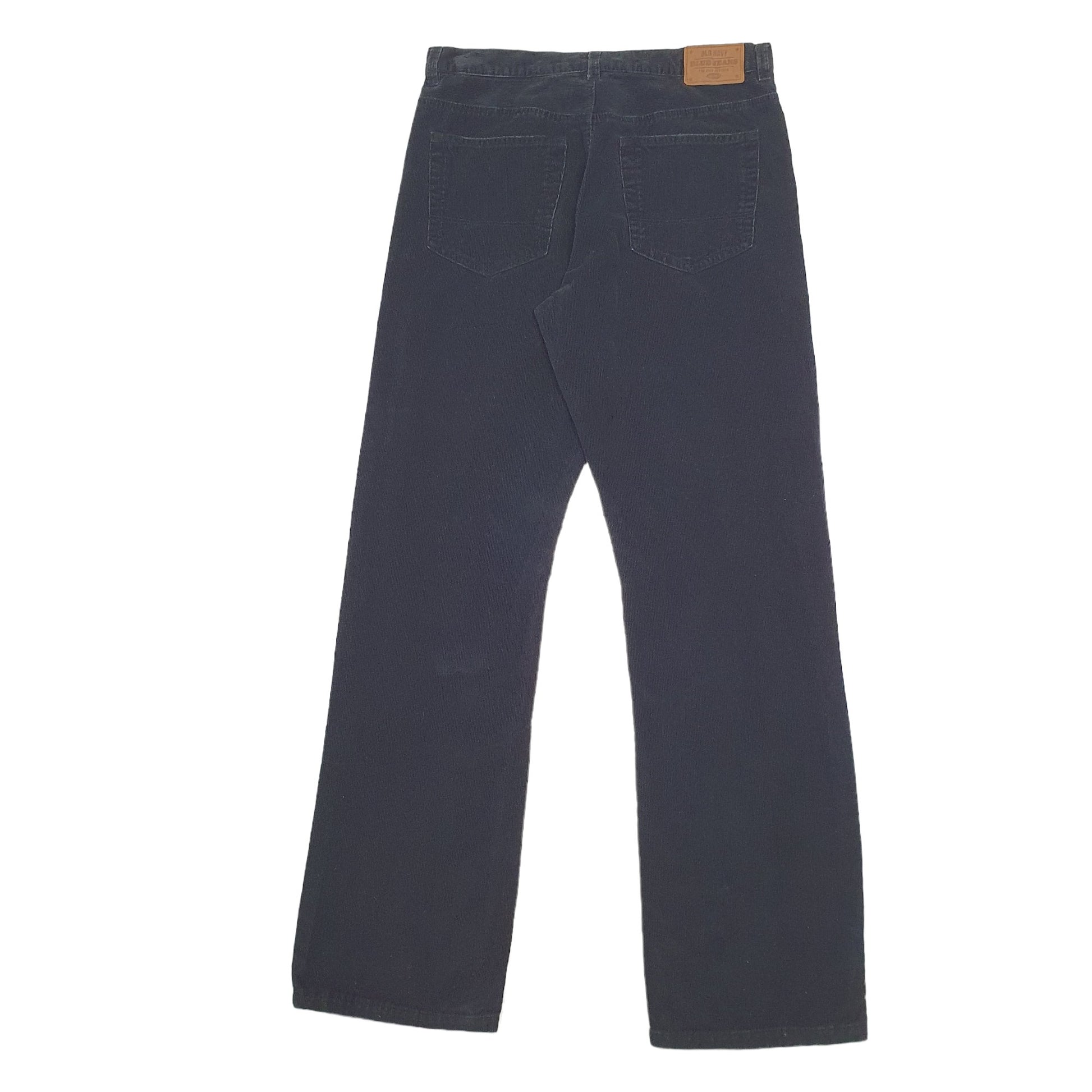 Mens Black Old Navy  Corduroy Trousers
