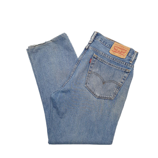 Mens Blue Levis 516 JeansW34 L28