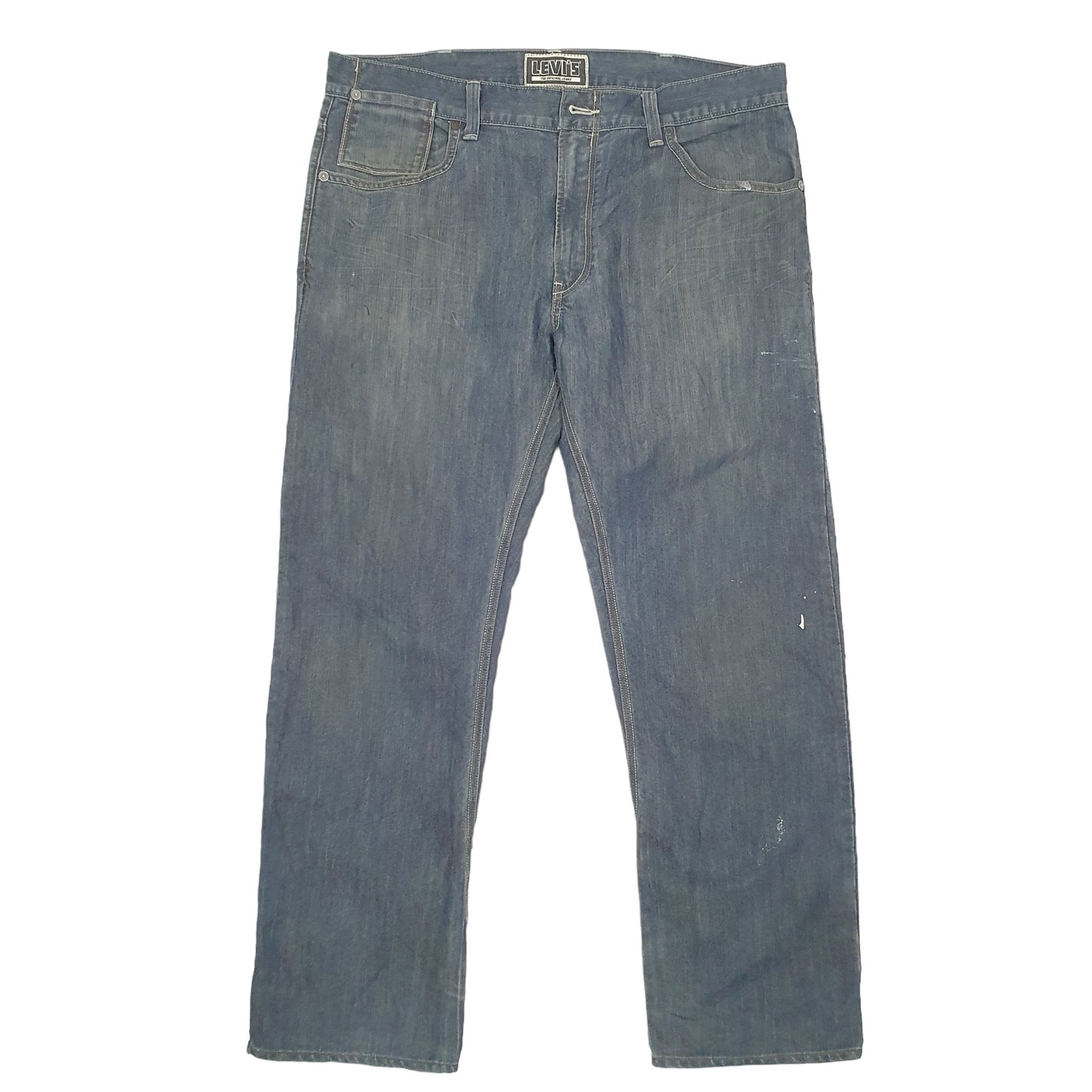 Mens Blue Levis Slim 514 JeansW40 L32