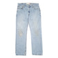 Mens Blue Levis  505 JeansW34 L32
