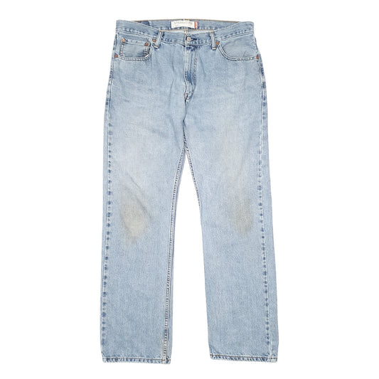 Mens Blue Levis  505 JeansW34 L32