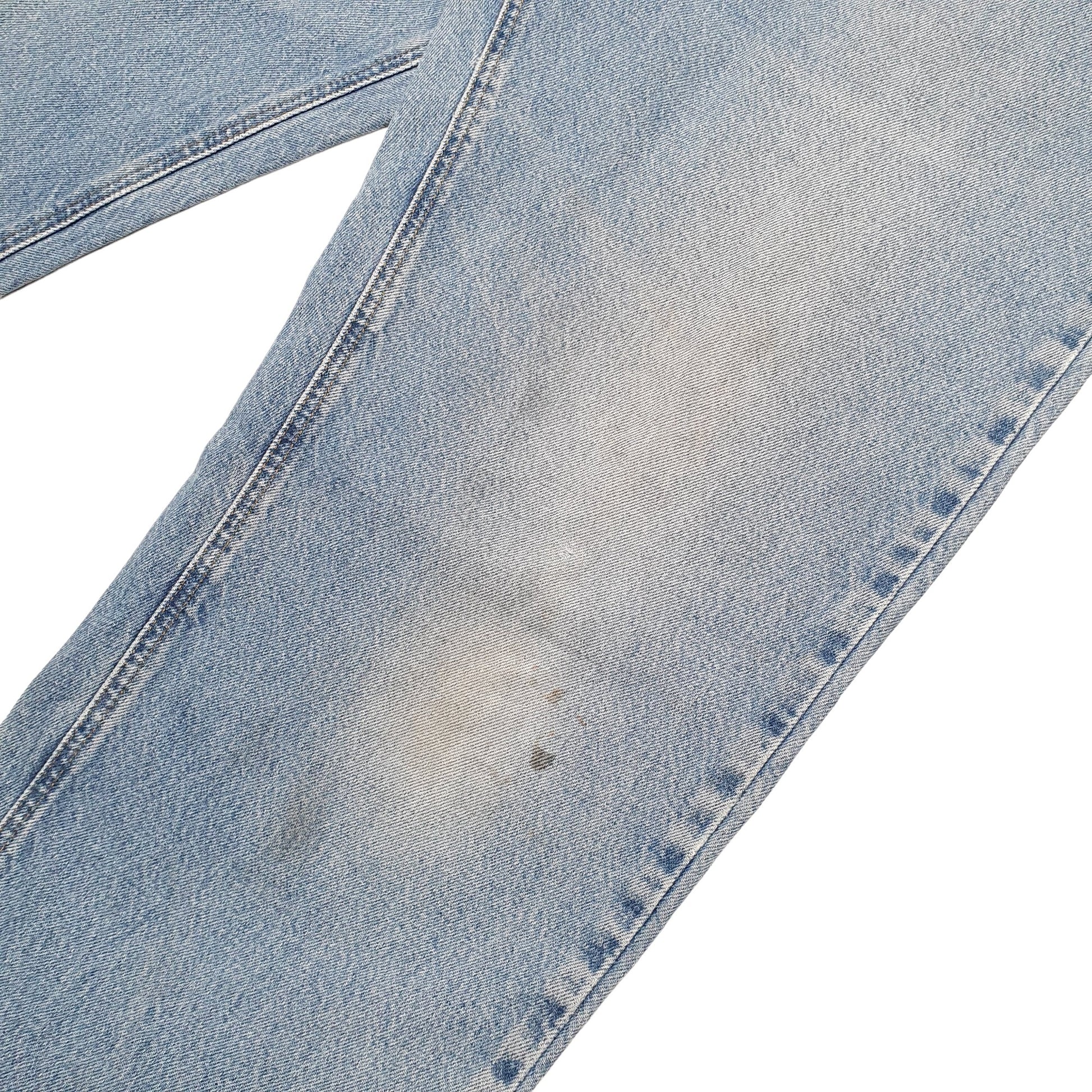 Mens Blue Carhartt B167 Carpenter JeansW38 L32