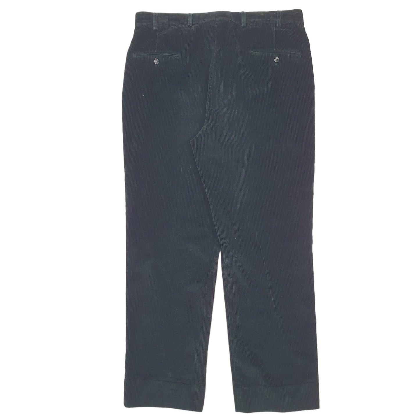 Mens Black Brooks Brothers  Corduroy Trousers