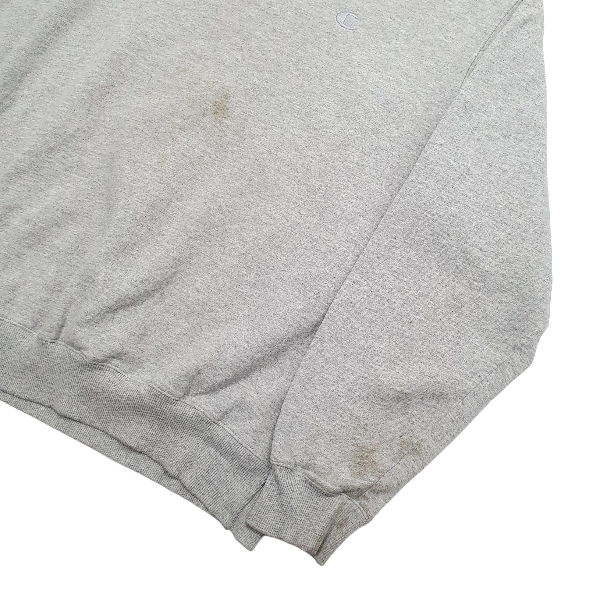 Mens Grey Champion  Crewneck Jumper