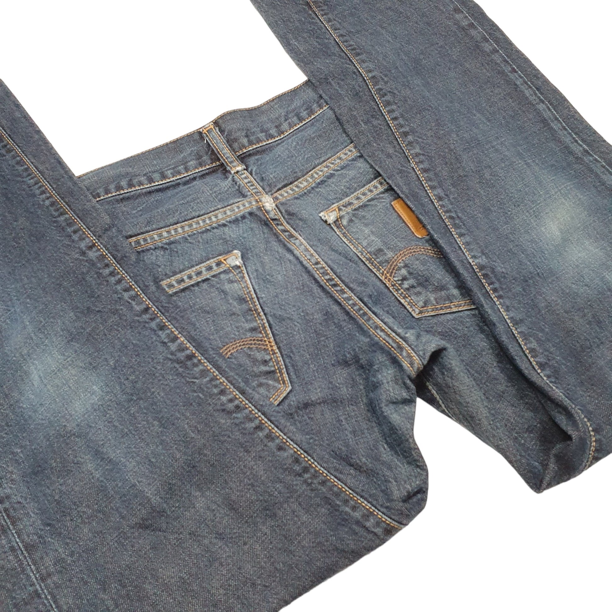 Mens Blue Carhartt Ruler Pant Casual JeansW26 L32