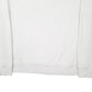 Mens White Calvin Klein Spellout Crewneck Jumper