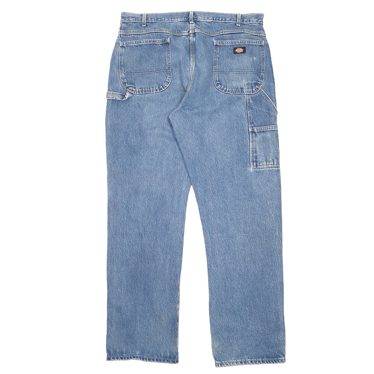 Mens Blue Dickies Relaxed Carpenter JeansW40 L34